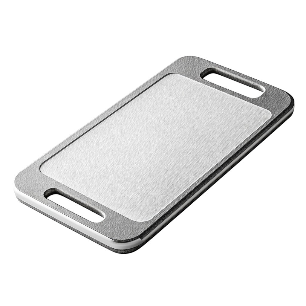 Doricx Dual-Sided Stainless Steel & PP Cutting Board