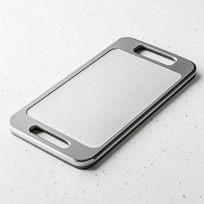 Doricx Dual-Sided Stainless Steel & PP Cutting Board